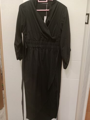 бирюзовое вечернее платье: Вечернее платье, Длинная модель, С рукавами, M (EU 38), L (EU 40)