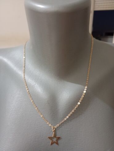 Setovi nakita: Set elegantnih ogrlica – zlatni ton - Ogrlica sa leptirićem: nežan — 7