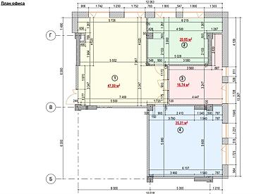 victor: Сдаю Офис целиком: 128 м², В бизнес центре, С ремонтом — 3
