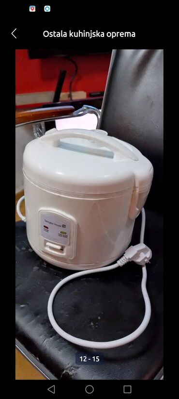 Ostali kuhinjski aparati: Friteza na paru idealna za pripremu Povrća. Pirinča ili drugih na lalafo.rs — 5 Ostali kuhinjski aparati: Friteza na paru idealna za pripremu Povrća. Pirinča ili drugih — 5