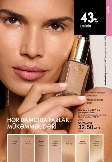 Bədənə qulluq: Oriflame bədən və şəxsi qulluq məhsulları – seçilmiş kolleksiyalar — 49