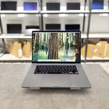 бу автомат машина: Ноутбук, Apple, 32 ГБ ОЭТ, Intel Core i9, 16 ", Колдонулган, Жумуш, окуу үчүн, эс тутум NVMe SSD