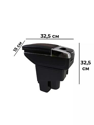 обшивки фит: Подлокотник Honda, цвет - Черный, Новый, Самовывоз, Бесплатная доставка, Платная доставка — 3