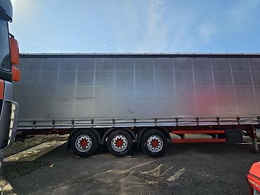 Прицеп, Schmitz Cargobull, Шторный, от 12 т, Б/у