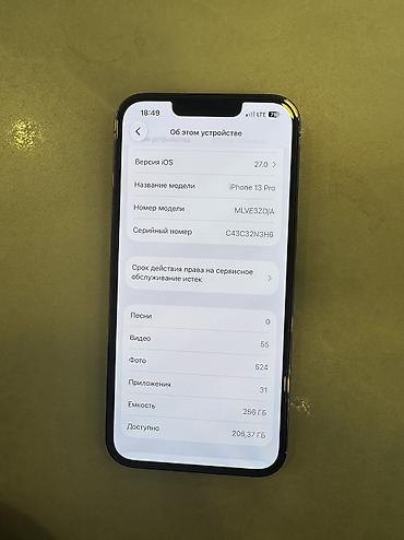 13 про 128 гб цена: IPhone 13 Pro, Б/у, 256 ГБ, Графит, 98 % — 5