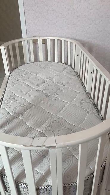 chicco besik: Oval uşaq beşiyi və ortopedik döşək dəsti - Forma: oval, müasir — 6