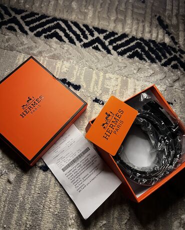 ремни кожаные: Ремень Hermes
Размер:105см