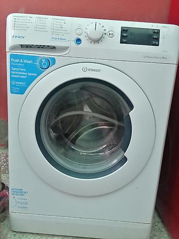 Стиральные машины: Стиральная машина Indesit, 5 кг, Б/у, Автомат, Без сушки, Самовывоз — 2