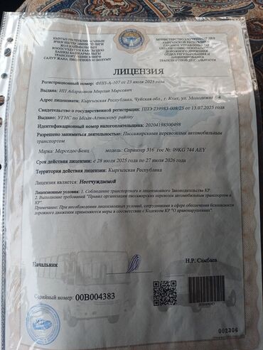 Трансфер, пассажирские перевозки: Автобус Спринтер Бус на заказ Пассажирские перевозки на микроавтобусе — 3