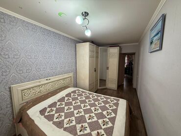 дом квартира бишкек: 3 комнаты, 58 м², 104 серия, 3 этаж, Косметический ремонт