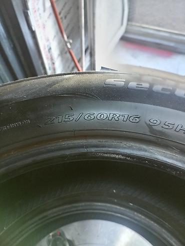 215 70 16: 215/60 R16 şinlər Heç bir prablemi yoxdur 2ed qiymet birne aydı - — 2