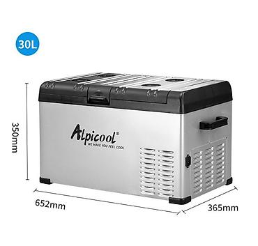 компресия: Автохолодильник Alpicool C30 30л Бишкек — купить компрессорный — 6