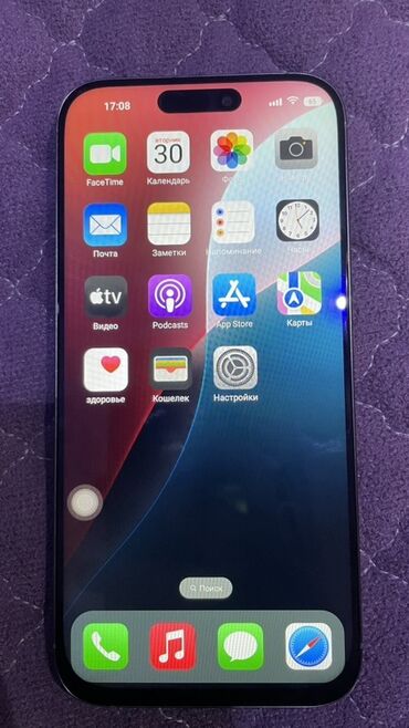 сумка на плечо: IPhone 16 Pro Max, 256 ГБ, Серебристый, Face ID