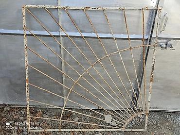 vələmir qiyməti: Metaldan hazırlanmış dekorativ pəncərə/balkon barmaqlığı. - Material — 1