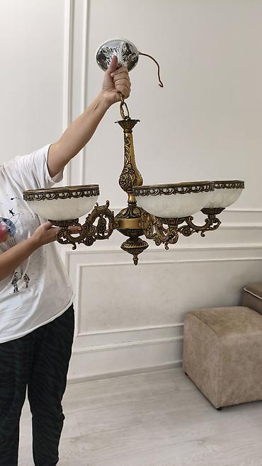 omid cilciraq: Çılçıraq, 5 lampa, Metal — 3