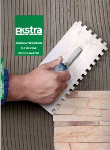 Digər quru inşaat materialları: Mətanət A Hər növ kafel metlax yapışdırıcılarının (matalar) satışı və — 15