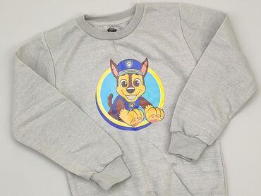 sweterek popielaty bawelna lub wełna ciemny popiel: Bluza, Nickelodeon, 8 lat, 122-128 cm, stan - Bardzo dobry