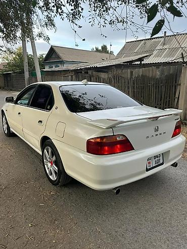 белый салон: Honda Saber: 2002 г., 3.2 л, Автомат, Бензин, Седан — 4