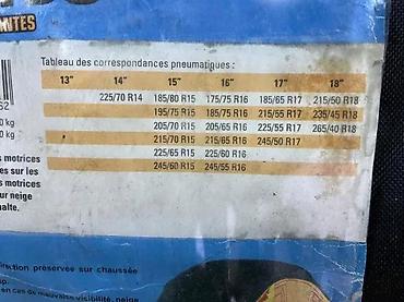 Auto oprema: Tekstilne lance za sneg CESAM Winter GRIP+ 488 – set od 2 komada - Za — 6