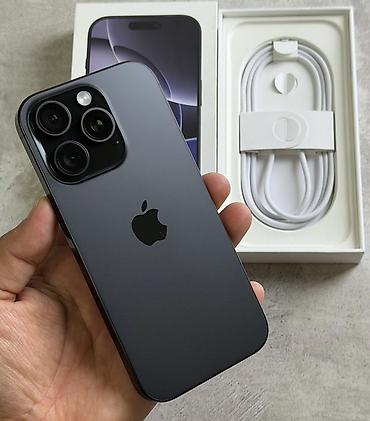 12 pro: IPhone 16 pro 256 GB black titan. В идеальном состоянии сама — 1