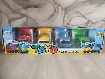 baby time: Набор игрушечных автобусов Tayo The Little Bus (масштаб 1:43) - — 1