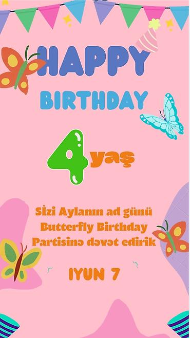 any inboxing: Məhsul: Fərdi Ad Günü Dəvətnamə Dizaynı və Hazırlanması Təsvir: - Hər — 6