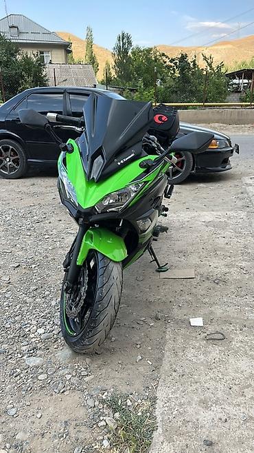 глушител: Спортбайк Kawasaki, 650 куб. см, Бензин, Взрослый, Б/у — 4