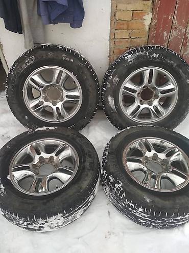 Колеса в сборе 265 / 65 / R 17, Всесезонная, Б/у, Комплект, Внедорожные (АТ/МТ), Литые, отверстий - 6