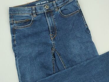 legginsy jeansowe dla dziewczynki: Джинси, Zara, 12 р., 146/152, стан - Хороший