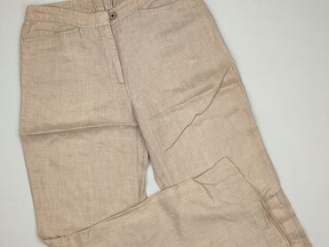 Women: Hennes, Material trousers for women, size L (EU 40)