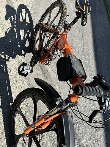 bicycle 26: Dağ velosipedi – tam asqılı, yığıla bilən gövdə, 26" təkərlər — 3
