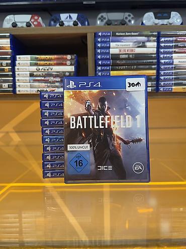 video reqistrator: Battlefield 1-PS4 diski Oyun diski tam işlək vəziyyətdədir, heç bir — 1