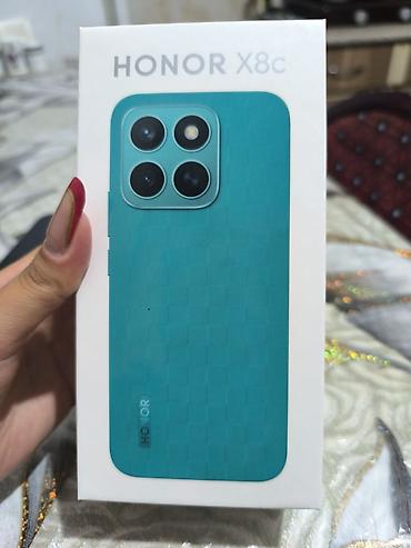 philips xenium 9@9s: Honor X8c, 256 GB, rəng - Ağ, Barmaq izi — 7
