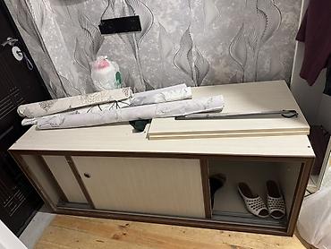 bal satisi: Ayaqqabı dolabı – sürgülü qapılı - Material: laminat/LDSP korpus — 1