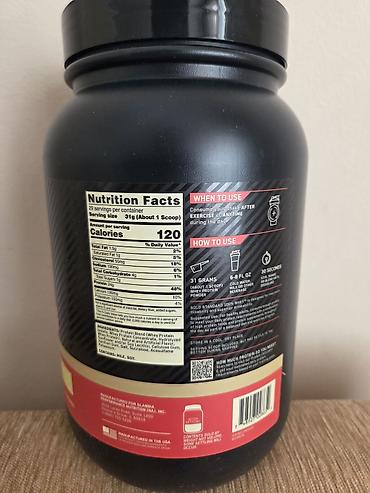 Protein Optimum Nutrition, Çəki: 751 - 1000 g, Yeni