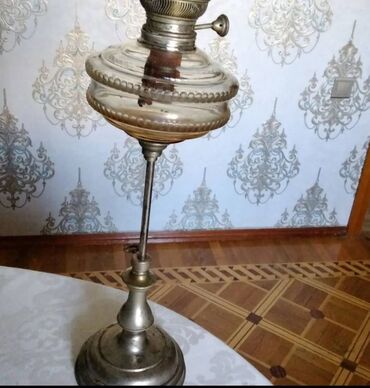 antik əşyaların alışı: Qədimi matador brenner neft lampası. Hündürlüyü artırıb azaltmaq