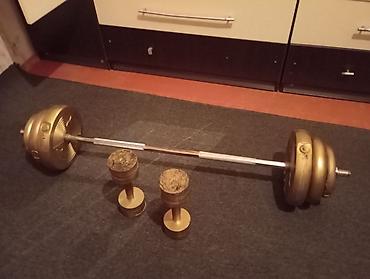 Ştanqlar və ştanq diskləri: Ştanq, Çəki: 37 kq, Yeni -da lalafo.az — 6 Ştanqlar və ştanq diskləri: Ştanq, Çəki: 37 kq, Yeni — 6