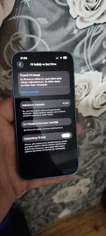 ayfon 6 ekran: IPhone 13, Mavi, Face ID — 2