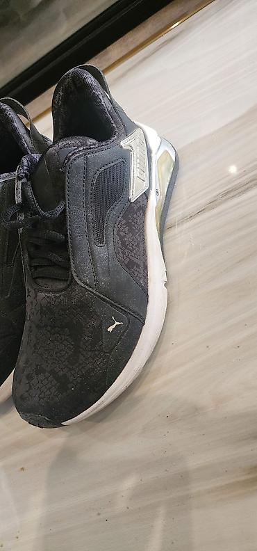 nike pegasus: Мужские кроссовки, 37, Puma, Б/у, цвет - Черный, Самовывоз — 1