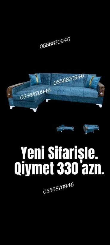 Divanlar: Künc divan, Yeni, Açılan, Bazalı, Parça, Şəhərdaxili pulsuz çatdırılma — 9