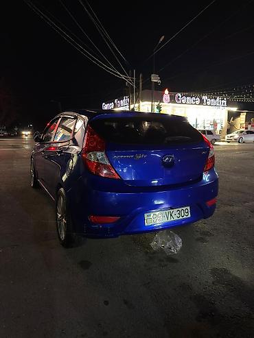Hyundai: Hyundai Accent (hatchback) – mavi rəng - Kuzov: 5 qapılı hatchback - — 3