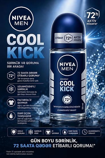 qadın sapaşkiləri: NIVEA Roll-on dezodorant/antiperspirant seriyası – 50 ml Variantlar — 6