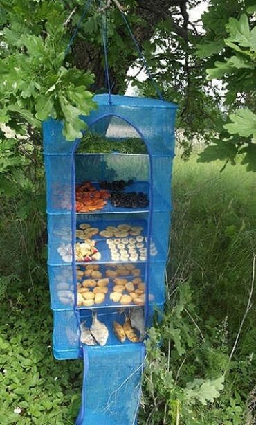 сбор трав: Подвесная сушилка-сетка для продуктов. - Конструкция: прямоугольный
