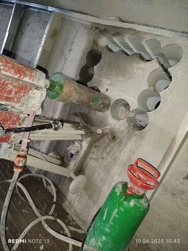 Bitirmə işləri: Beton kəsmə beton deşmə xidməti Karot - HILTI DD 200 / 350 ilə 25 °