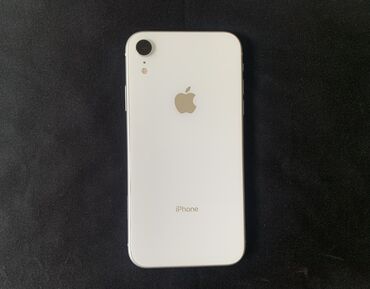 фото камера: IPhone Xr, Колдонулган, 64 ГБ, Ак, Каптама, 85 %