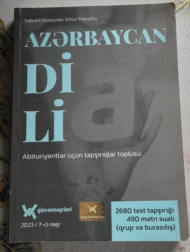 ucuz kitab satisi: Mingeçevir şeherindedir.
Azerbaycan dili Güven Test