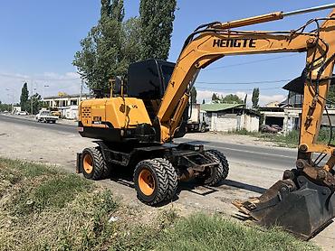 электрогайковерт аккумуляторный: Экскаватор, Hengte, 2020 г., Колесный — 1