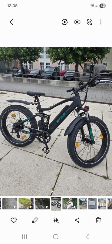 Elektrik velosipedlər: HITWAY elektrik velosipedi – güclü fat-bike Xüsusiyyətlər: - — 4