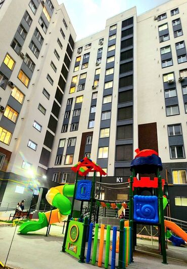 арзан квартира ош базар: 2 комнаты, 57 м², Элитка, 10 этаж, Дизайнерский ремонт
