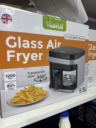 air frier: Glass Air Fryer 5.5 L 1200 wat
Resmi zamanet unavan catirlma